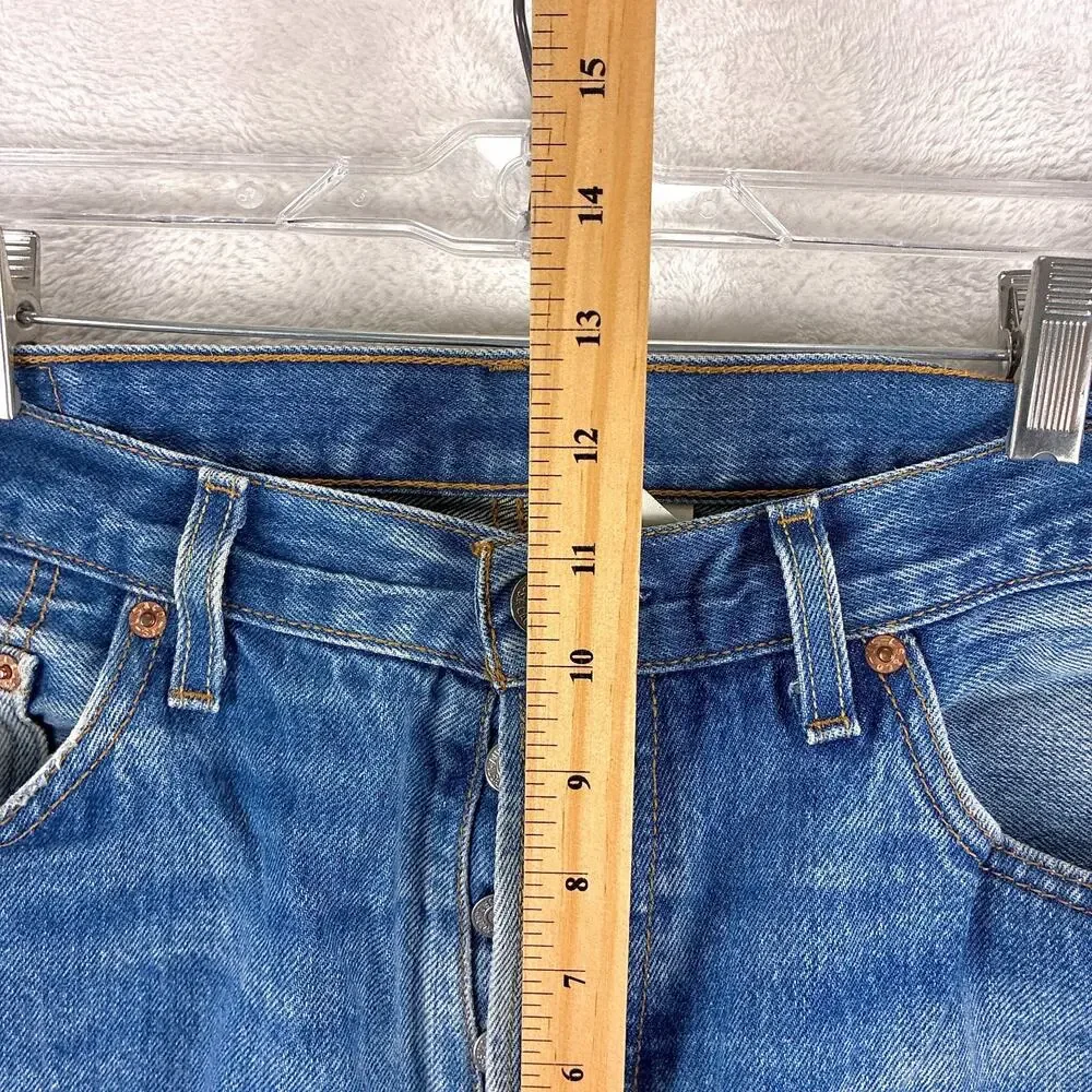 VTG Levis 501 XX Jeans Mens 36x36 (34x33) Faded Whiskered Button Fly Classic